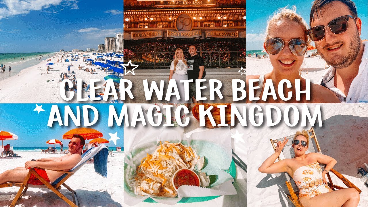 CLEARWATER BEACH FLORIDA AND AN EVENING AT MAGIC KINGDOM VLOG 2022 | ORLANDO VLOGS 2022