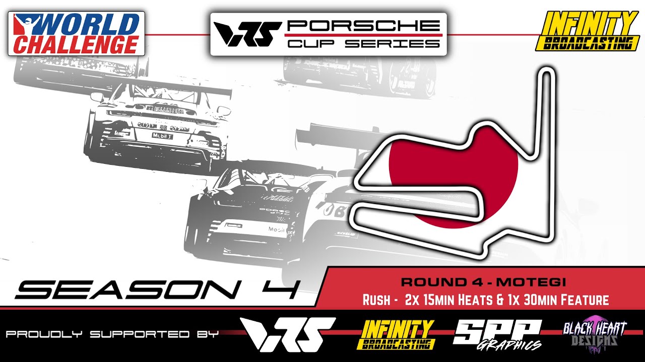 REPLAY II IRWC II VRS Virtual Racing School II Porsche Cup Series II S4 R4 II Mobility Resort Motegi