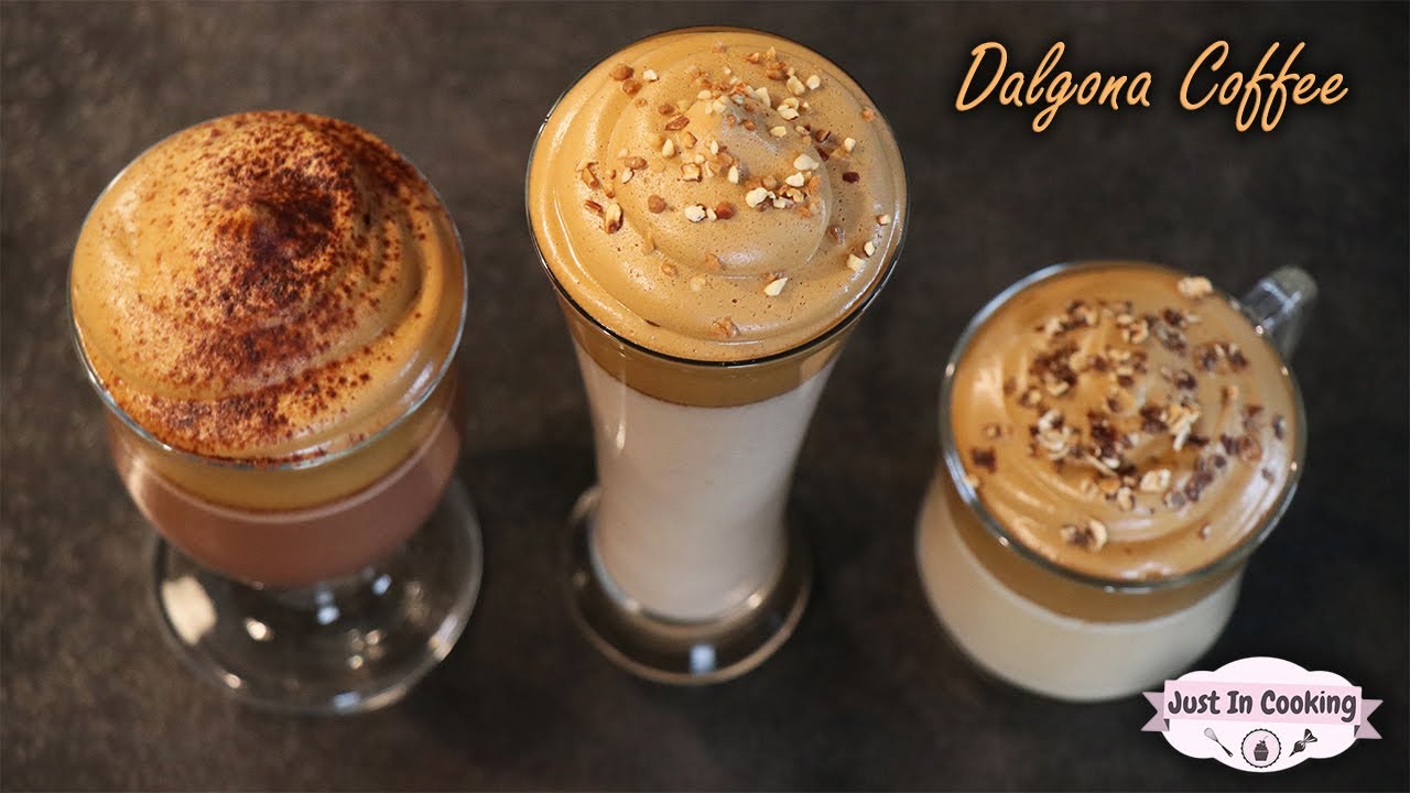 3 Recettes Gourmandes de Dalgona Coffee