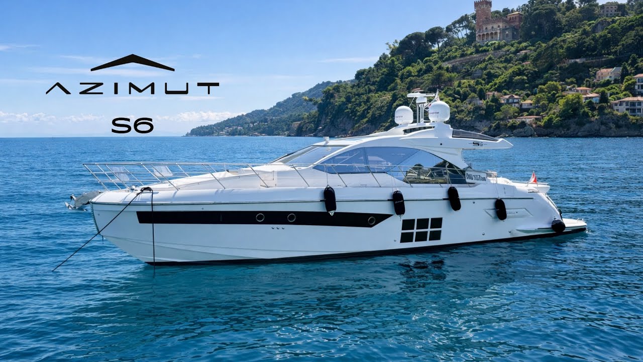 Azimut S6 2019 for Sale | High Performance Sport Yacht with Seakeeper
