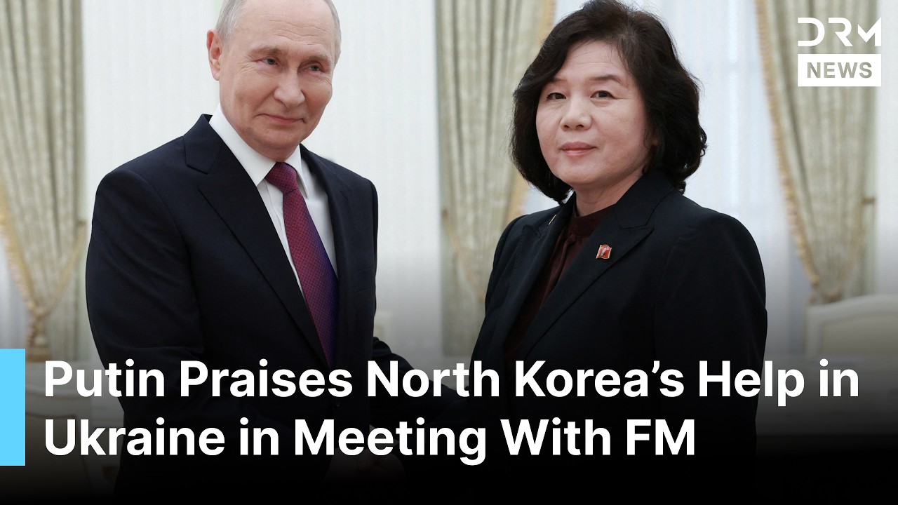 Putin Meets North Korean Foreign Minister, Praises Pyongyang's Support in Ukraine War | AC1G