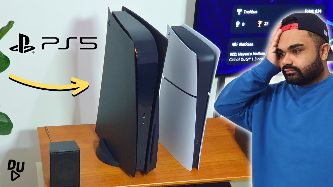 PS5 SLIM vs PS5 FAT: Qual Vale Mais a Pena em 2026? Comparativo Completo!