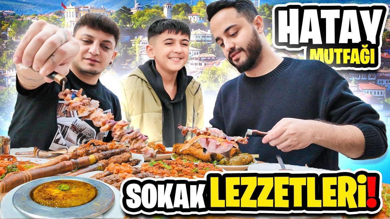 KUZUCUK ve NOCHE İLE HATAY SOKAK LEZZETLERİ!