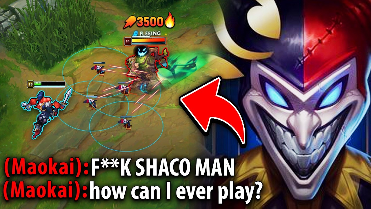 I love outplaying dumb players with AP Shaco (TOP TIER SHACO BAITS)