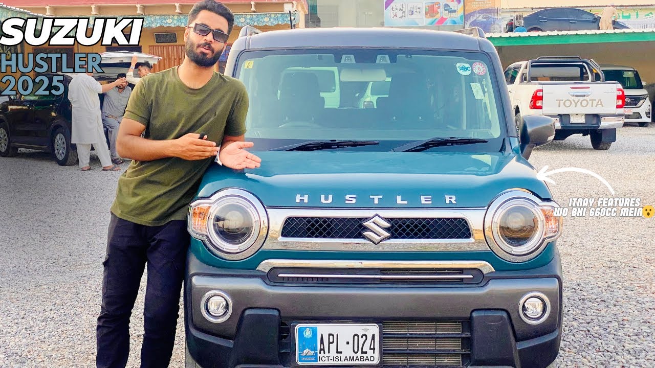 Suzuki Hustler🦾 |Detail Review |2025 model hybrid |Full option