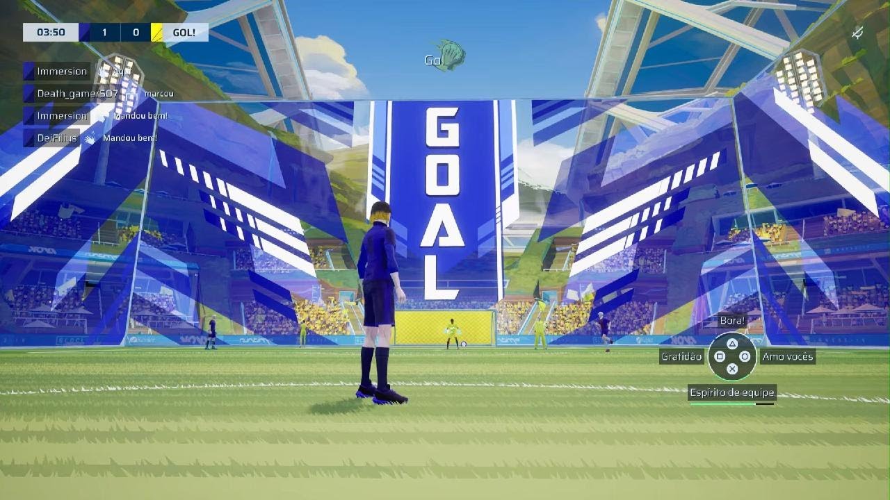 Rematch_Às vezes é necessário treinar pra não contar só com a sorte.