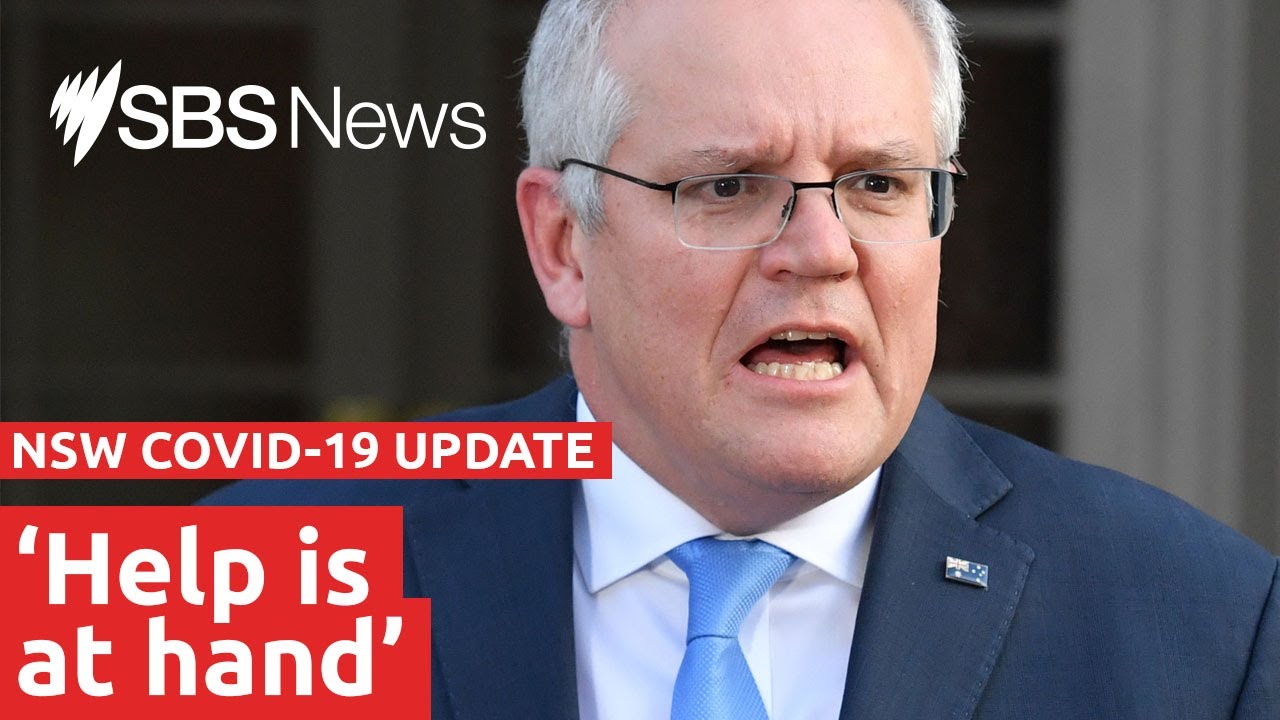 Watch: PM announces lockdown business support | SBS News