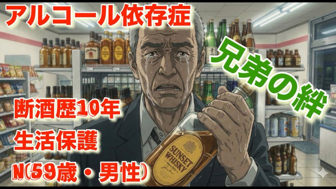 【アル中体験談】K(59歳)生活保護　断酒歴10年　「兄の骨と買わなかった酒」