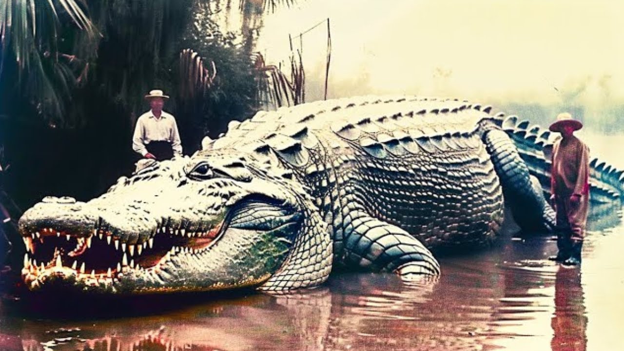 O maior Crocodilo do mundo é muito maior que do que você pode imaginar