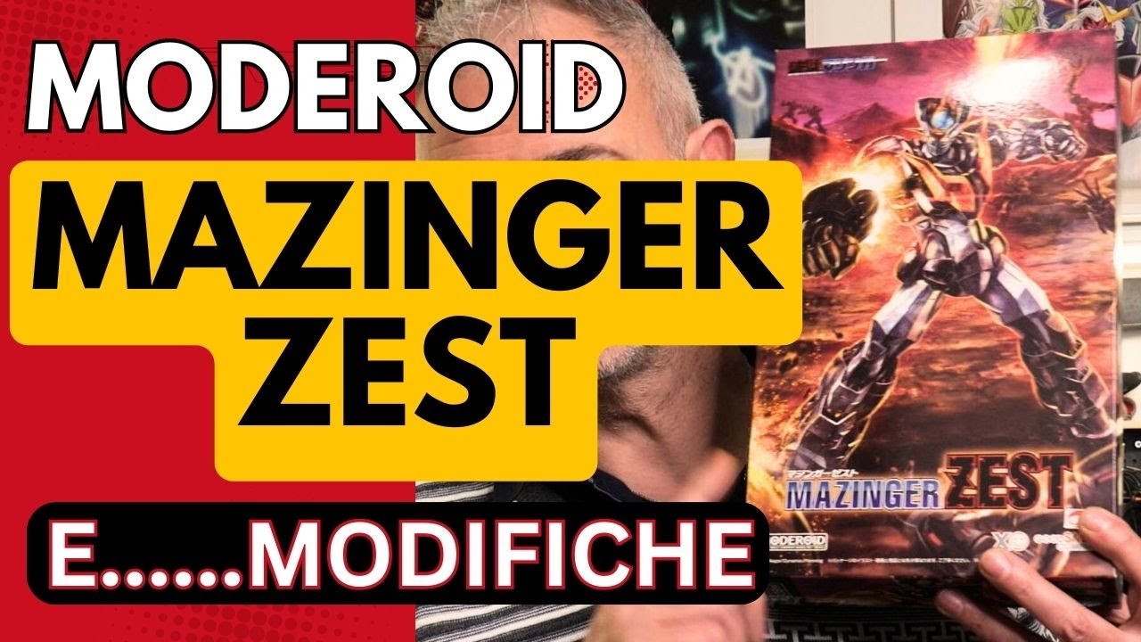 Mazinger ZEST Moderoid + MODIFICHE da Good Smile Company
