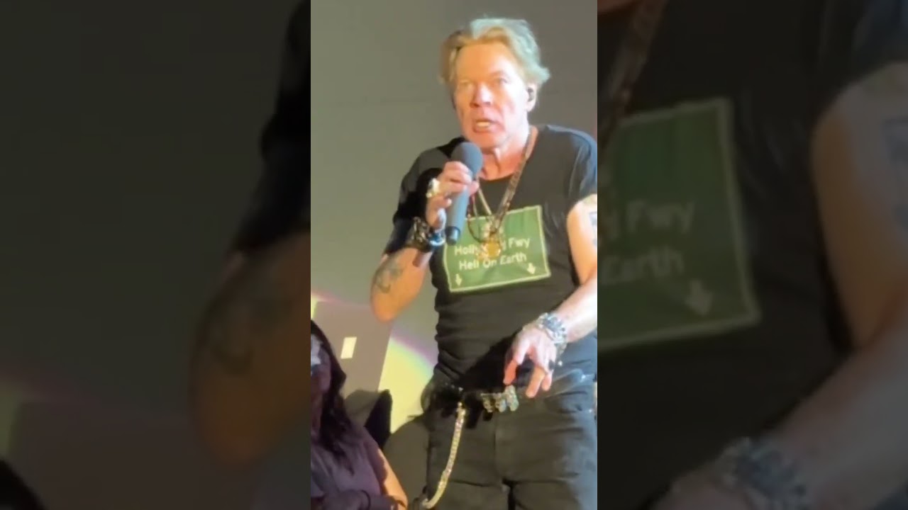 Axl Rose Delivers Incredible Vocals