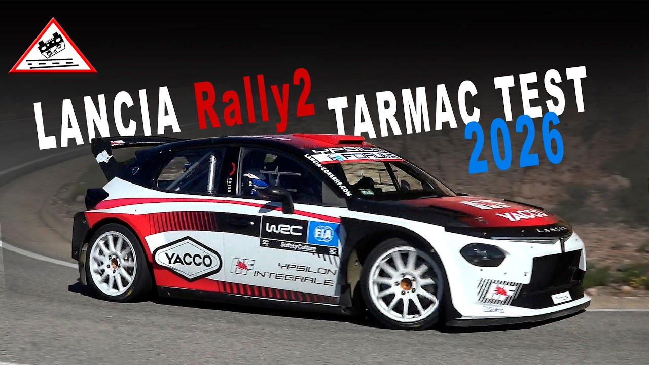 Tarmac Test | Lancia Ypsilon Rally2 2026 | Yoann Bonato | [Passats de canto]