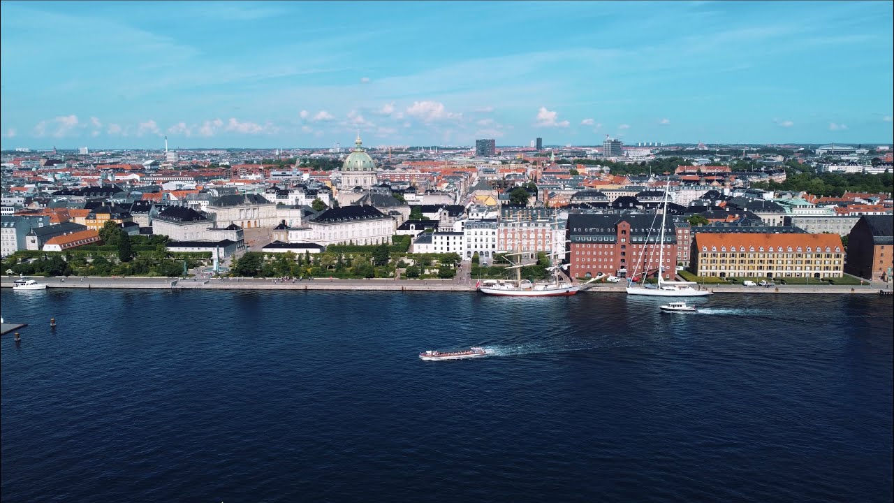 Drone footage of Copenhagen(4k)