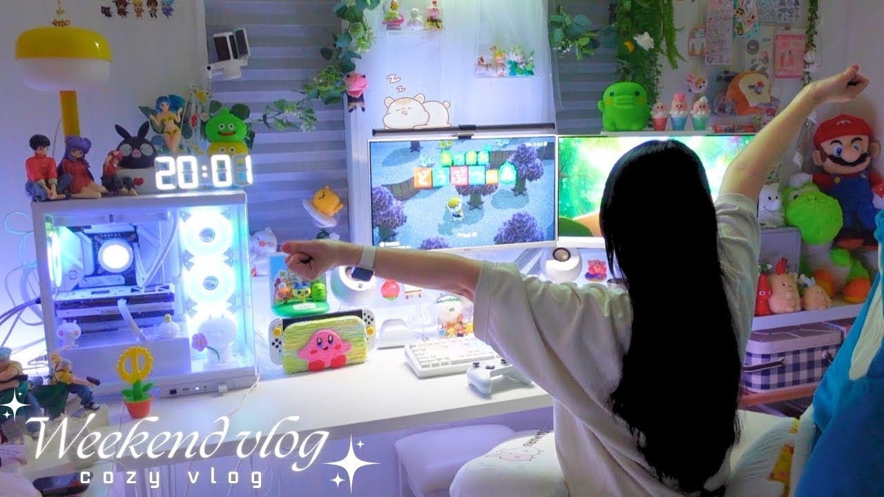 vlog／癒されたい女 vs カオスに全振りする生活⛄️❄️🍊