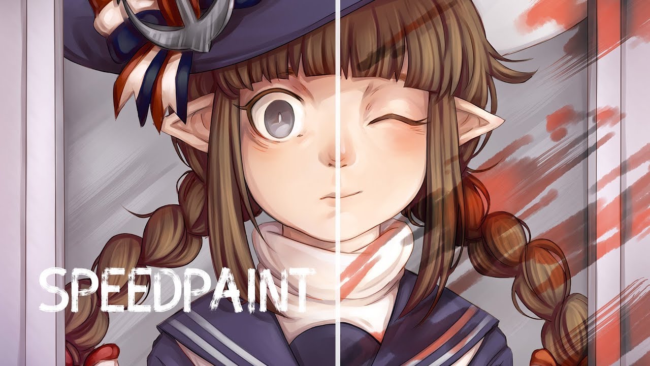 (speedpaint)  Reflection | Wadanohara and the Great Blue Sea | Redraw