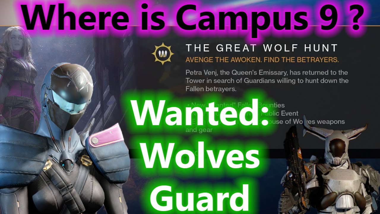 Destiny - Wanted: Wolves Guard Walkthrough