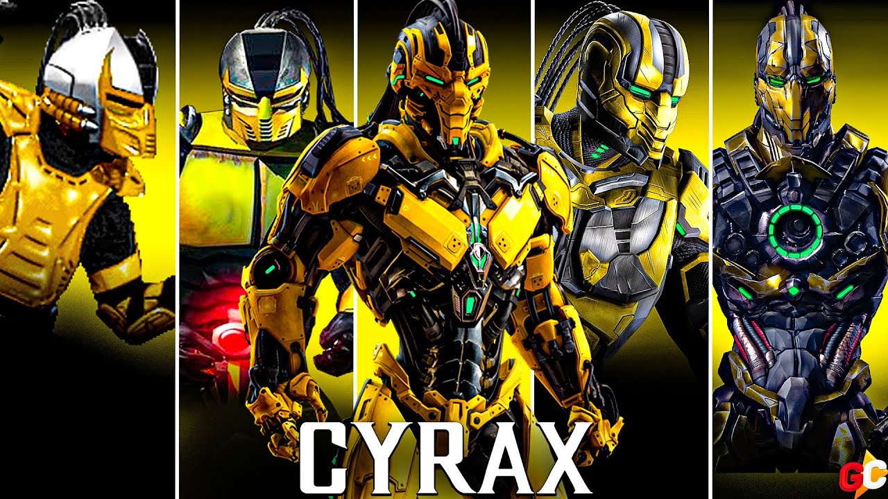 Mortal Kombat CYRAX Evolution 1995-2019 | 2K 60FPS