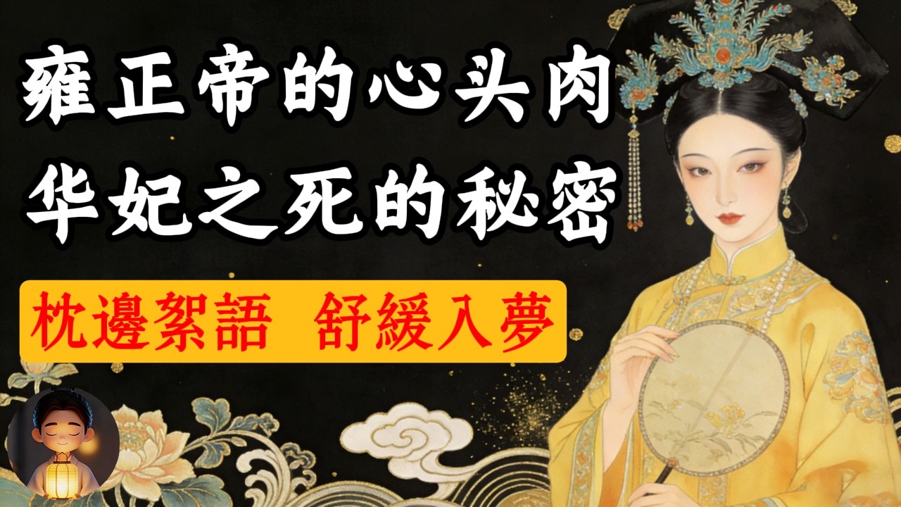 雍正最寵的女人是年妃？可她的一生，更像一場精心設計的權謀！| 枕边密语，舒缓入梦