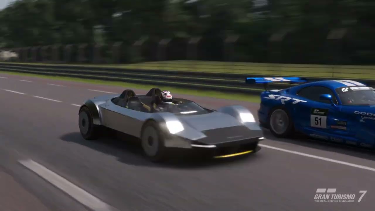 Gran Turismo 7 - BVLGARI Aluminium Vision Gran Turismo in Le Mans Replay (PS5 Pro - 60 FPS)