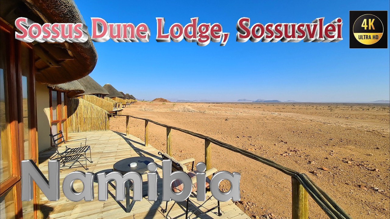 Sossus Dune Lodge, Sossusvlei, Namibia, 4k, #namibia #sossusvlei