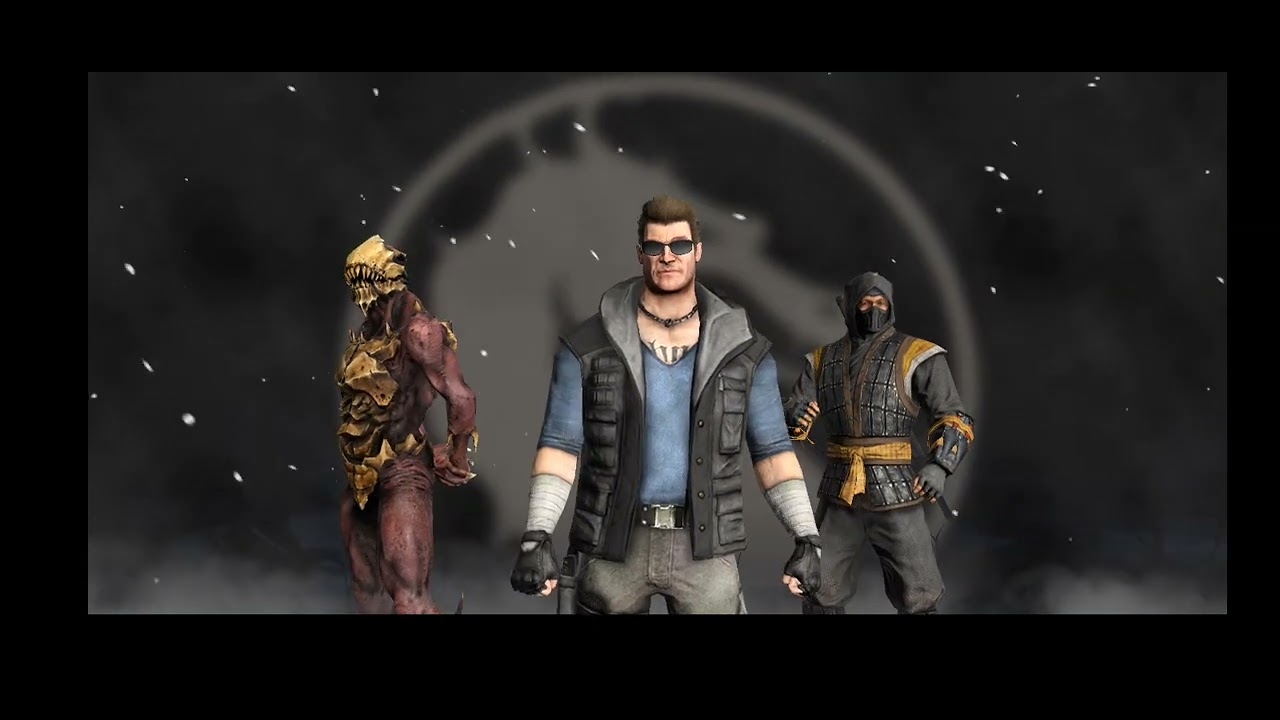 Jogando Mortal Kombat mobile