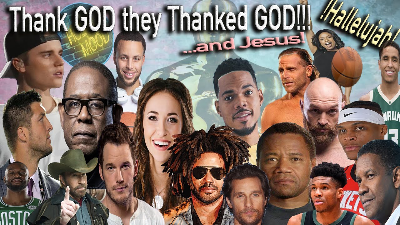 Celebrities Thanking GOD In Their Acceptance Speech |HOLY MOOD|