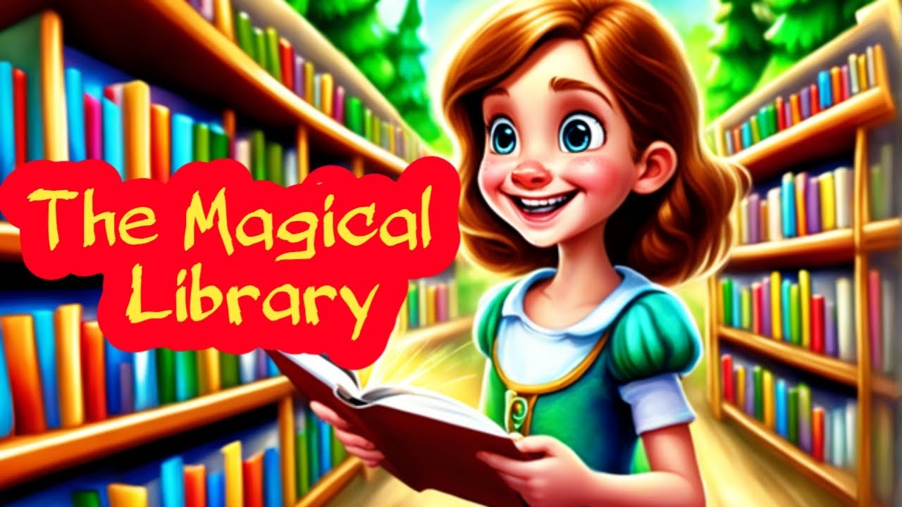The Magical Library | Bedtime Stories for Kids | S kidsZone