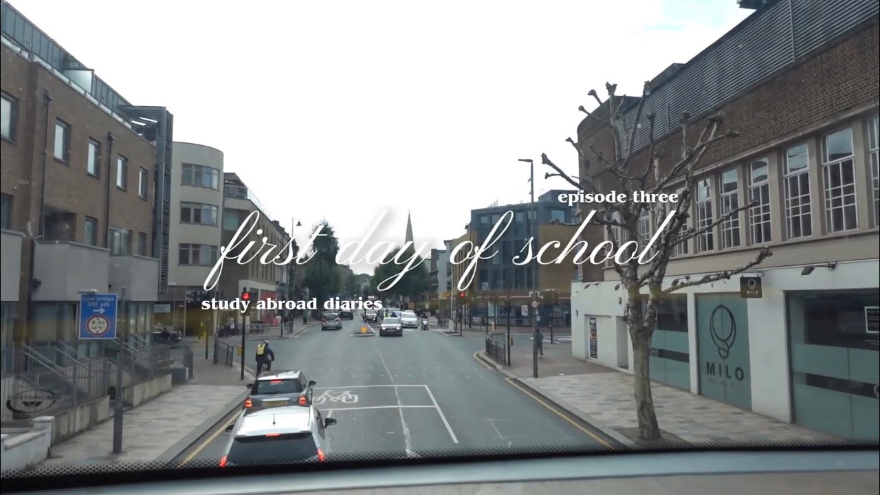 first day of school ✎ᝰ. ₊✧ | study abroad, university & london