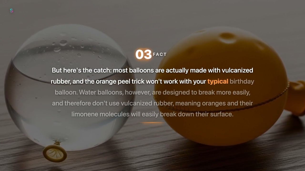 Did You Know Orange Peels Can Pop Balloons? | Sikho.ai