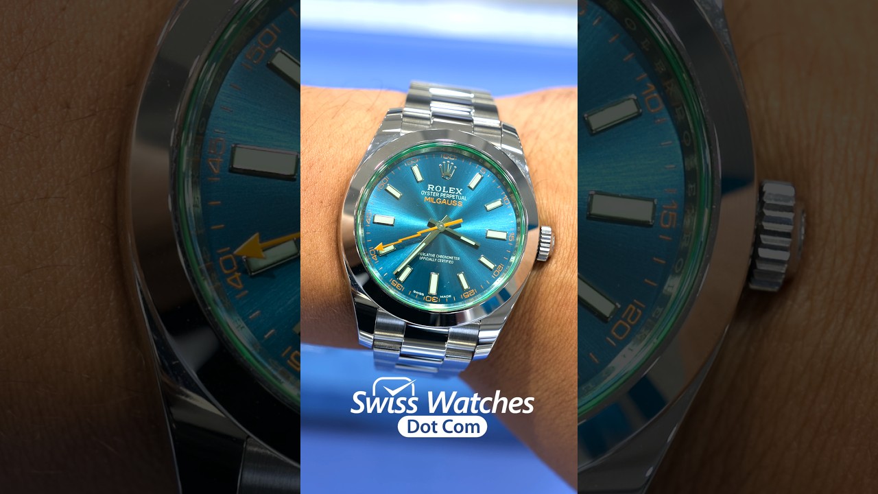 Rolex Milgauss 40MM Green DialStainless Steel🚨AVAILABLE🚨Not affiliated with Rolex. Visit us today!