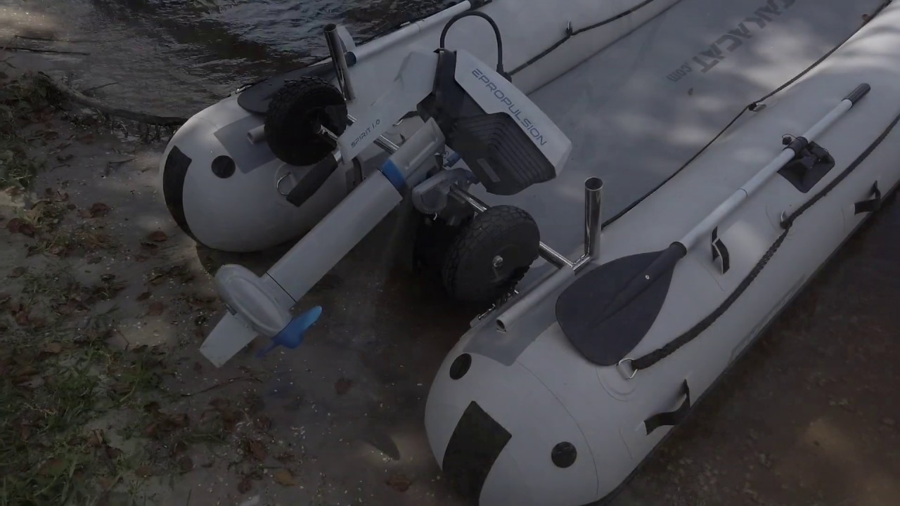 ePropulsion Spirit 1.0 (3hp) with Takacat 340LX