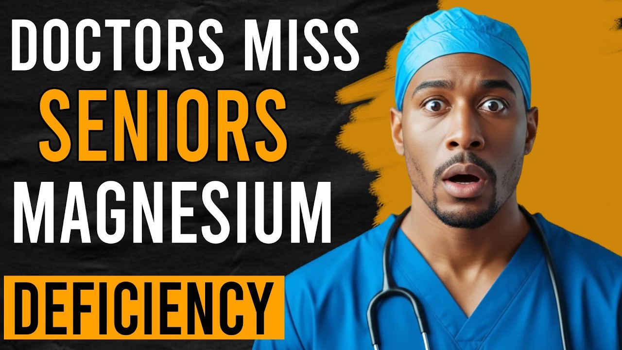 Why Doctors Miss Magnesium Deficiency in Seniors (The 1% Trap)