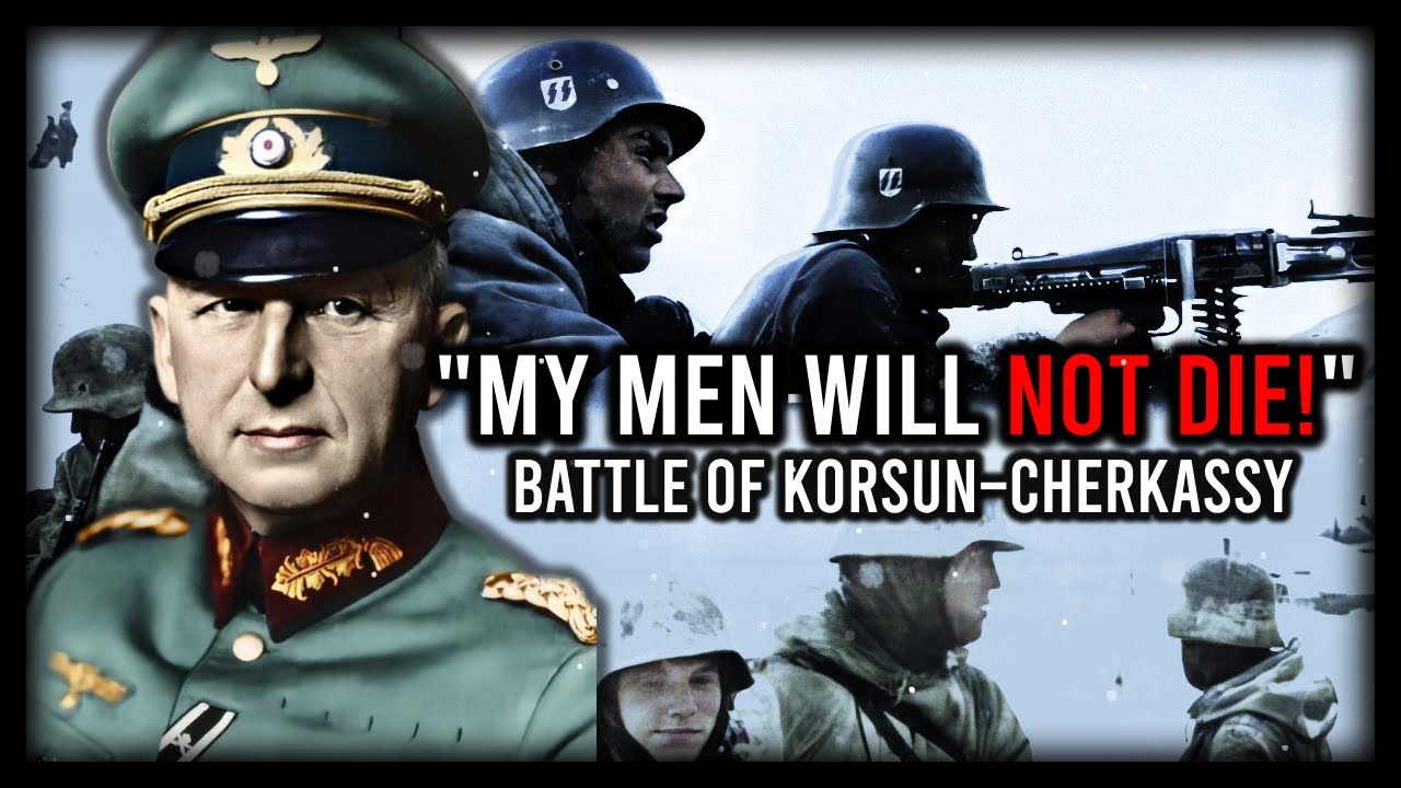 When Manstein Ignored Hitler's Order: German Army Trapped in Ukraine | Korsun-Cherkassy | WW2