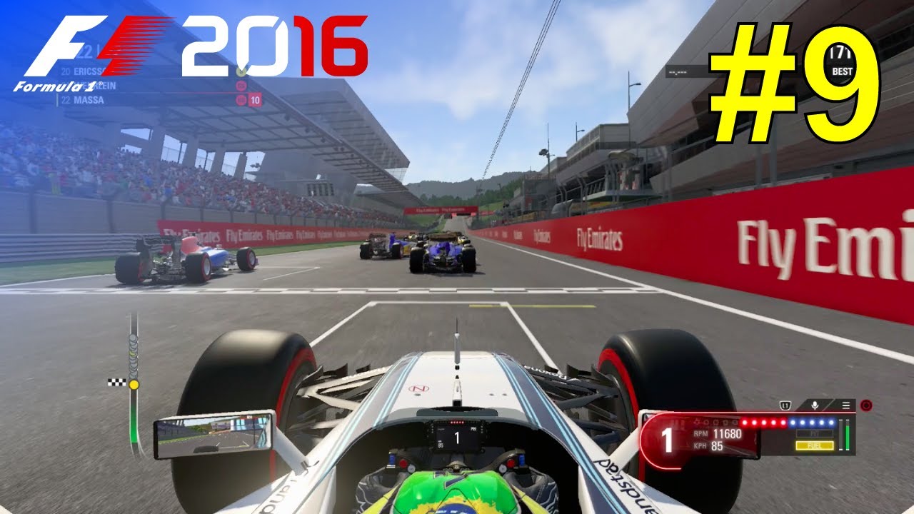 F1 2016 - Let's Make Massa World Champion #9 - 100% Race 'Austria'