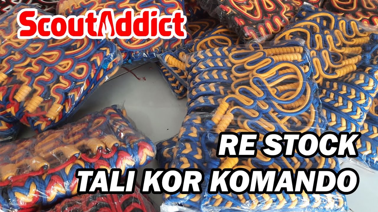 Toko Pramuka ScoutAddict Kediri Restock Tali Kor Komando
