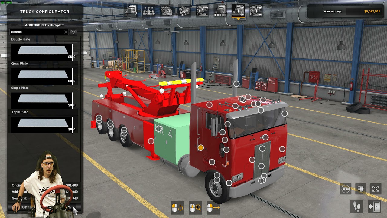 American Truck Simulator Peterbilt 352 Wrecker Mod