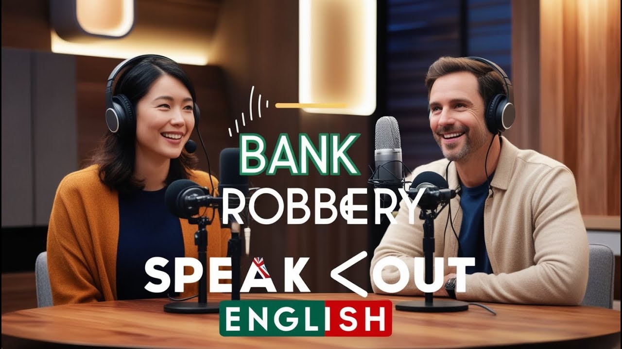 Bank Robbery  | Improve Your Speaking and Listening | Podcast Episode 24 | Intermediate