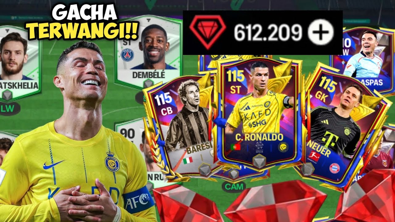 Aku Habiskan 600.000 Gems Demi Goat Cristiano Ronaldo Terkuat Siuu!! - FC Mobile Indonesia