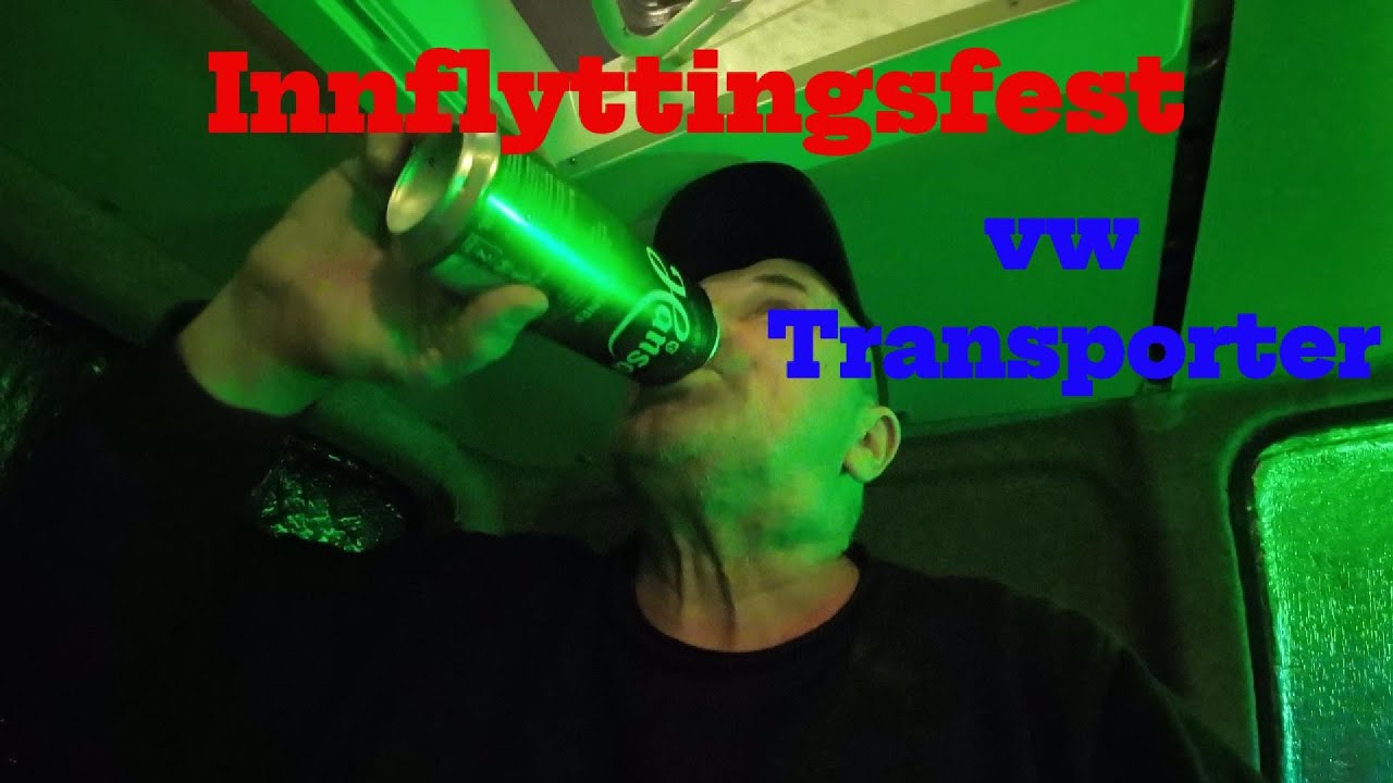 Innflyttingsfest I en VW Transporter