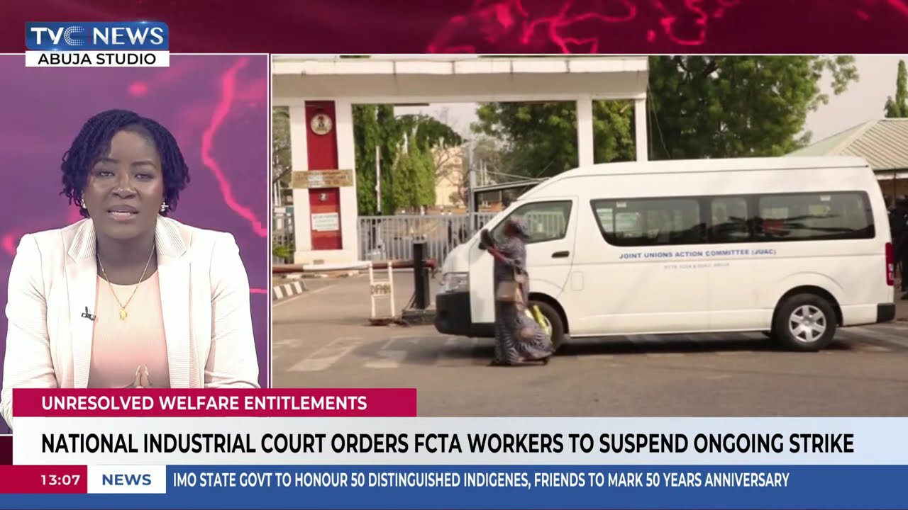 TVC's Celestina Iria  Gives Updates On FCTA Ongoing Strike