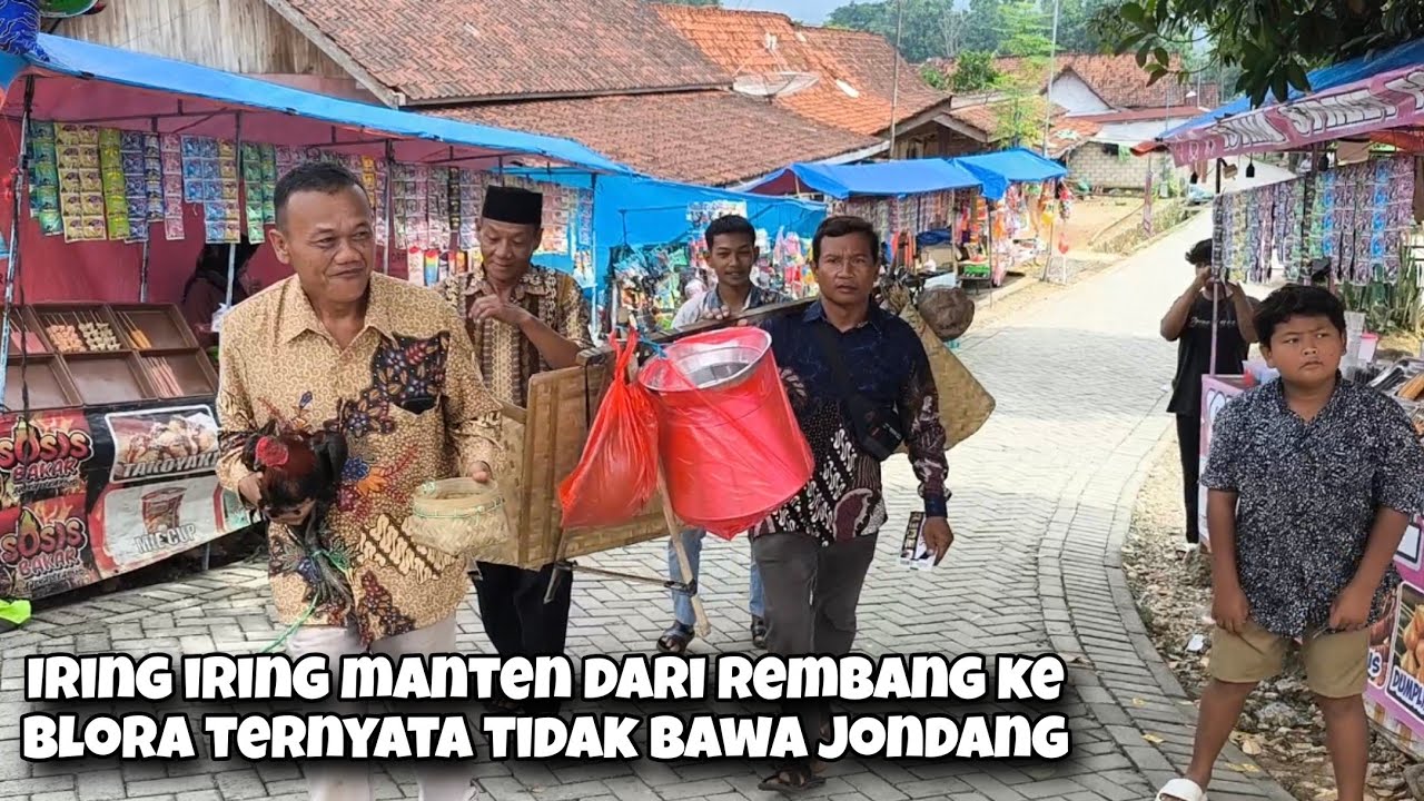 Deso Mowo Coro Seperti Inilah Iring Iring Manten Dari Rembang Ke Blora Iki Mantenan Apa Boyongan?01 