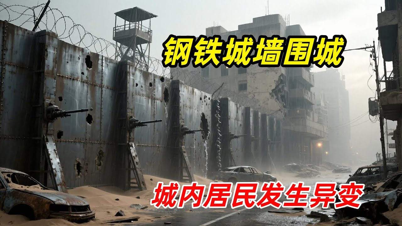 【阿奇】城市被钢铁城墙围困27年，城内居民发生可怕变化/末日惊悚片《末日侵袭》
