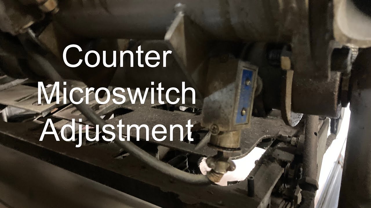 Counter Microswitch #47 - Brunswick Pinsetter Adjustment