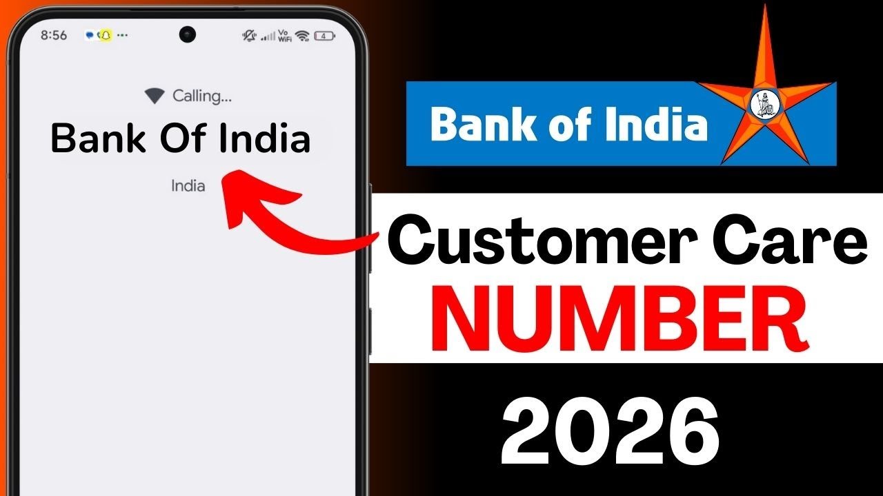 Bank Customer Care Number | Bank of India Customer Care | Talk to Bank Support