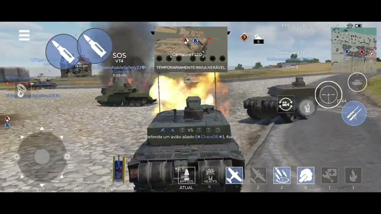 Testando o Novo Challenger 3TD Premium, esse Tank faz estrago...