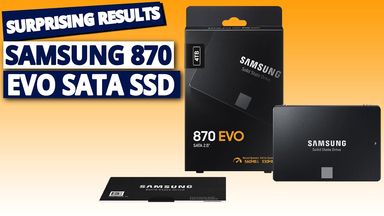 SSD-накопитель Samsung 870 EVO SATA в 2026 году: по-прежнему лучший выбор для апгрейда ПК? (Тест ...