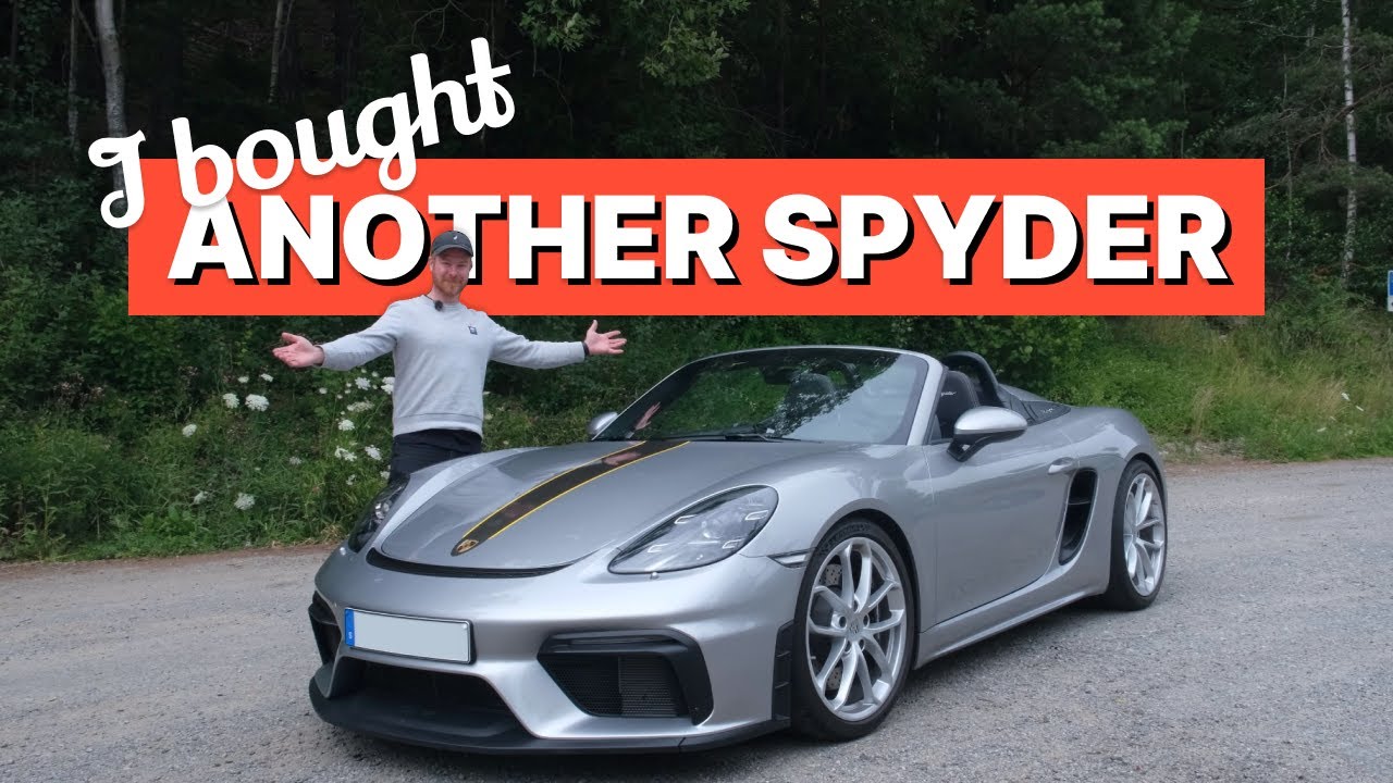 Я купил ещё один Porsche 718 Spyder — вот почему! (И почему вам стоит купить!)