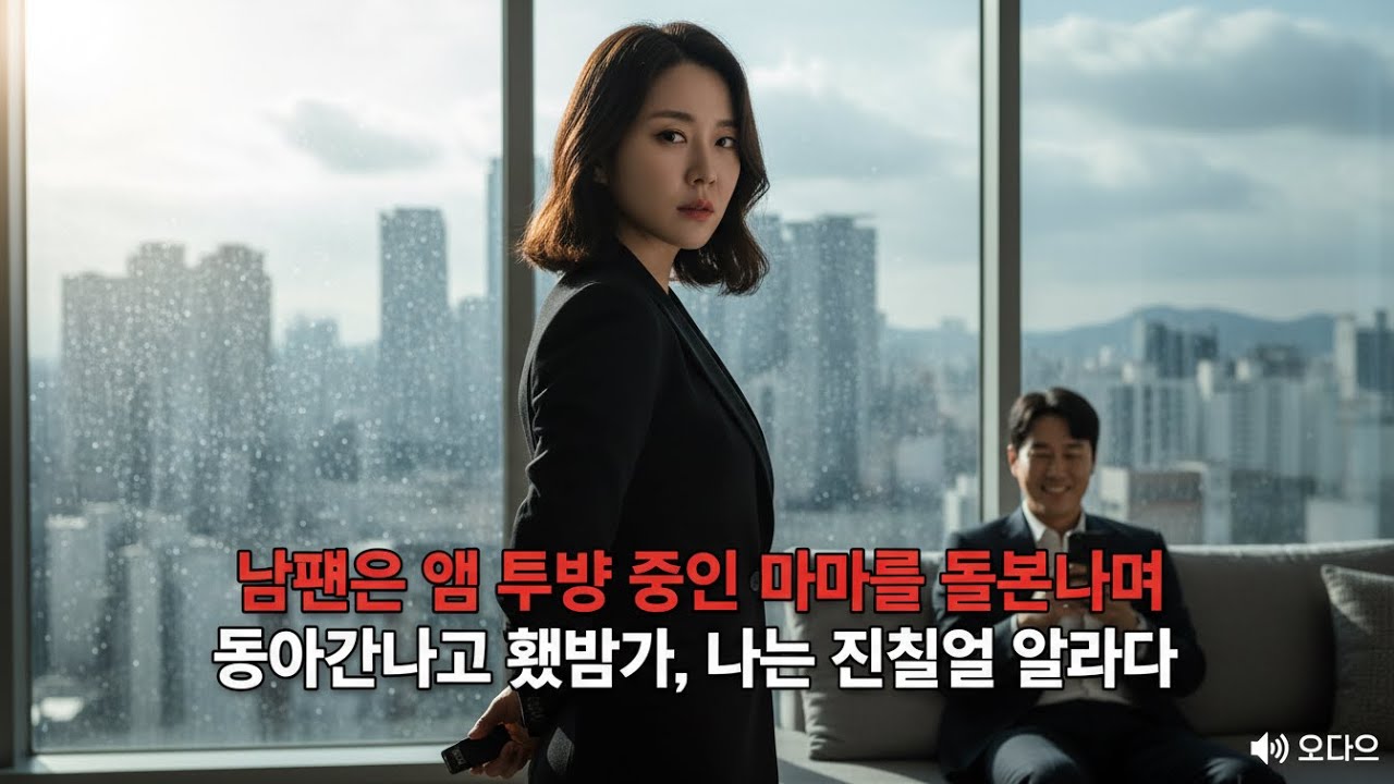 남편은 암 투병 중인 엄마를 돌본다며 돌아간다고 했지만, 나는 진실을 알았다.