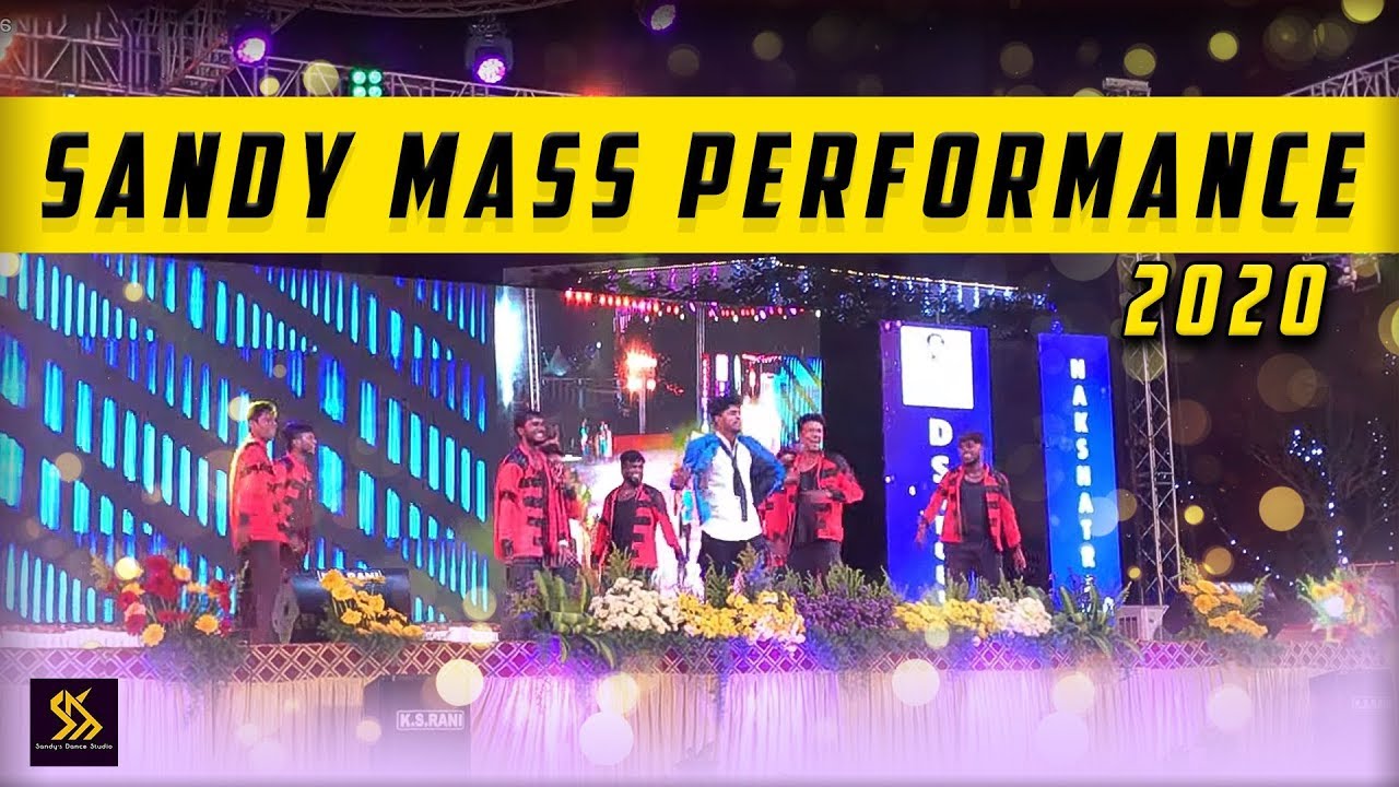Sandy mass performance - 2020