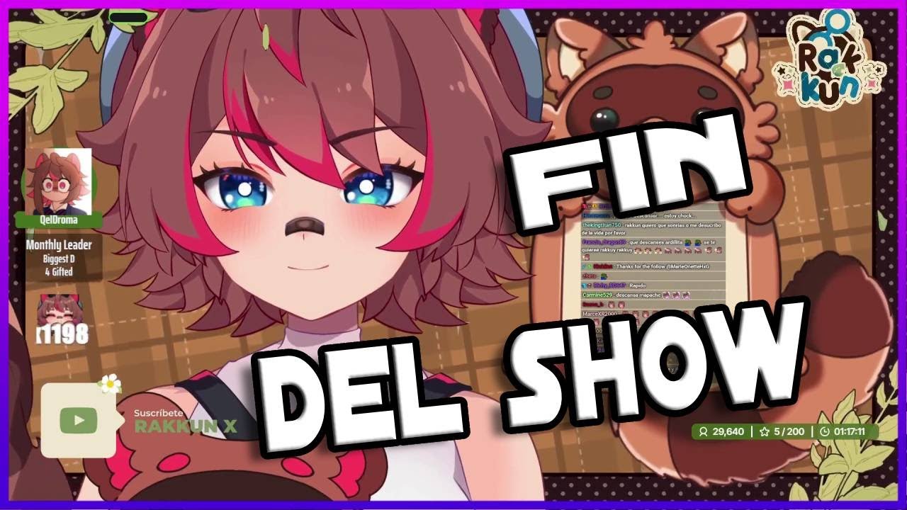 Rakkun se despide Casi llorando